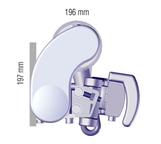 Dimensões de toldo M1450