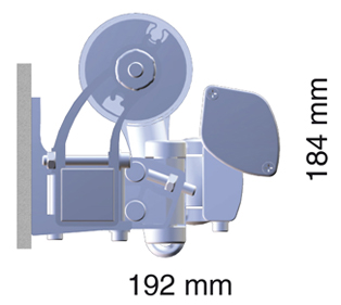 Dimensões de toldo M1450